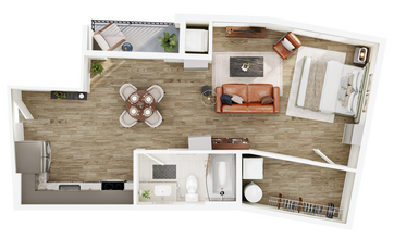 The Seventeen Hundred on East in Charlotte, NC - Foto de edificio - Floor Plan