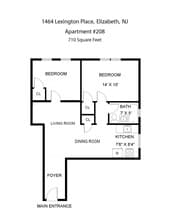 Modern Kit/Bath, Heat/Hot Water Included, Live-in Manager in Elizabeth, NJ - Foto de edificio - Interior Photo