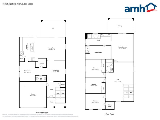 7585 Engleberg Ave in Las Vegas, NV - Foto de edificio - Building Photo