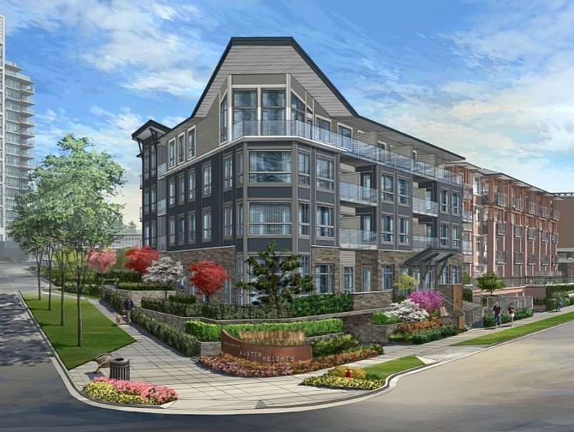 Residences at the Heights in Coquitlam, BC - Building Photo