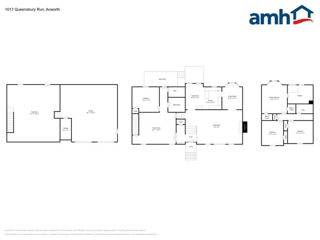 1017 Queensbury Run in Acworth, GA - Foto de edificio - Building Photo
