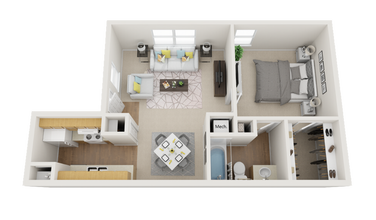 Parkway Villas in Wichita Falls, TX - Building Photo - Floor Plan