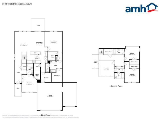 2100 Twisted Creek Ln in Auburn, GA - Building Photo - Building Photo