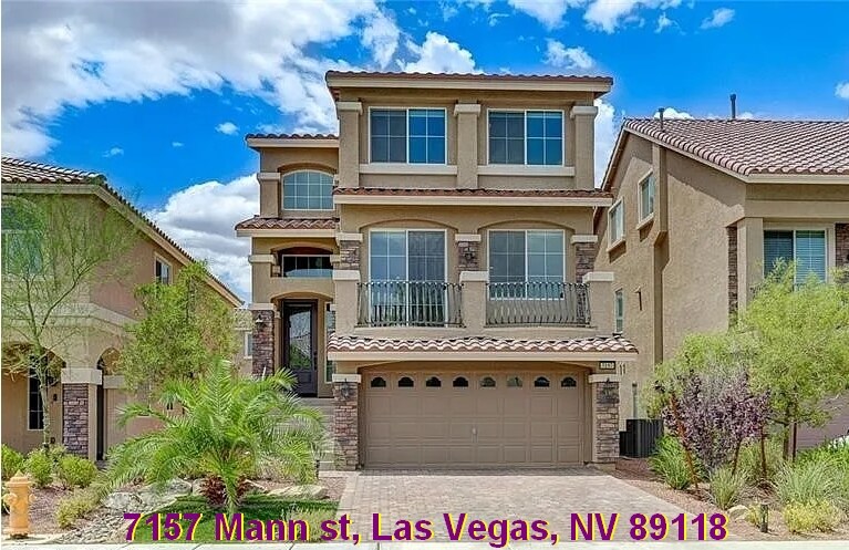 7157 S Mann St in Las Vegas, NV - Building Photo