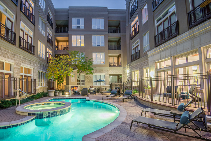 The Boulevard Apartments in Denver, CO - Foto de edificio