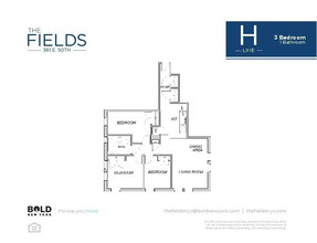 The Fields in New York, NY - Foto de edificio - Floor Plan