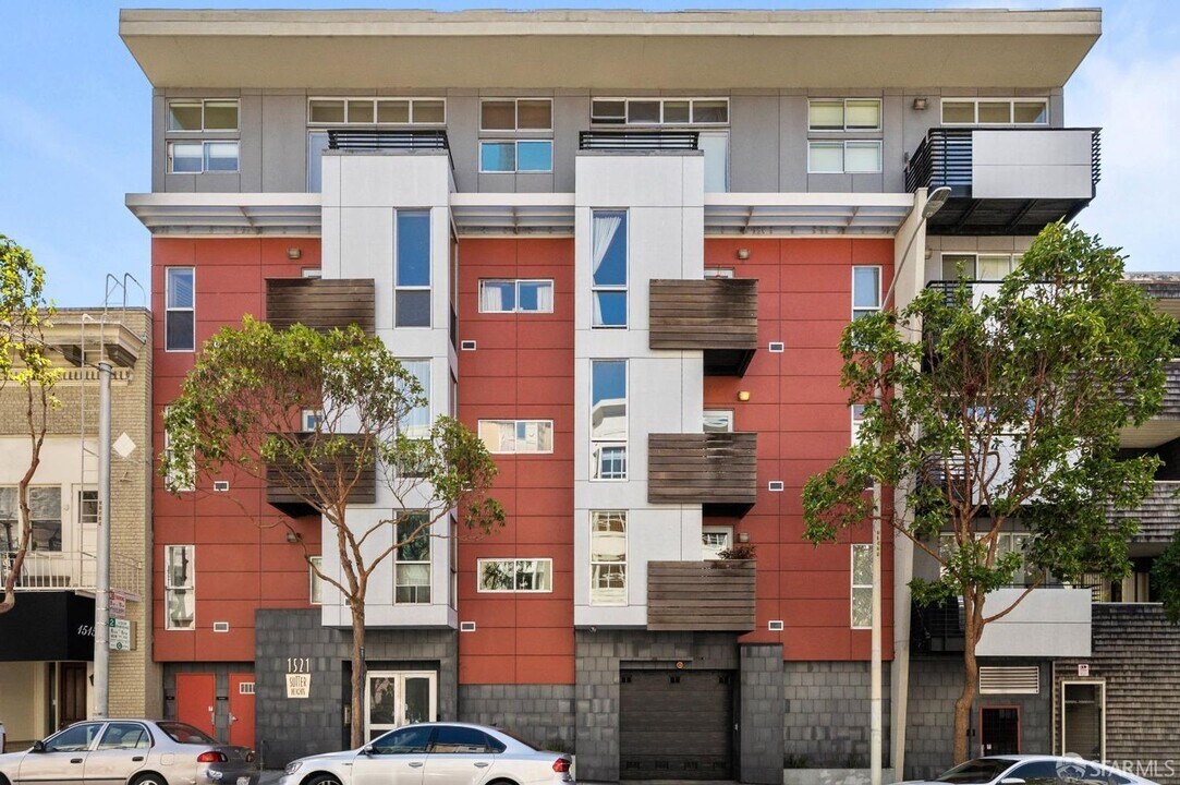 1521 Sutter St in San Francisco, CA - Building Photo