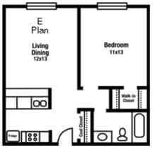 Holiday Colonial Village in Longview, TX - Building Photo - Floor Plan