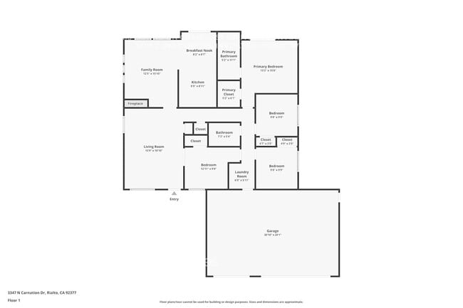 3347 N Carnation Dr in Rialto, CA - Foto de edificio - Building Photo