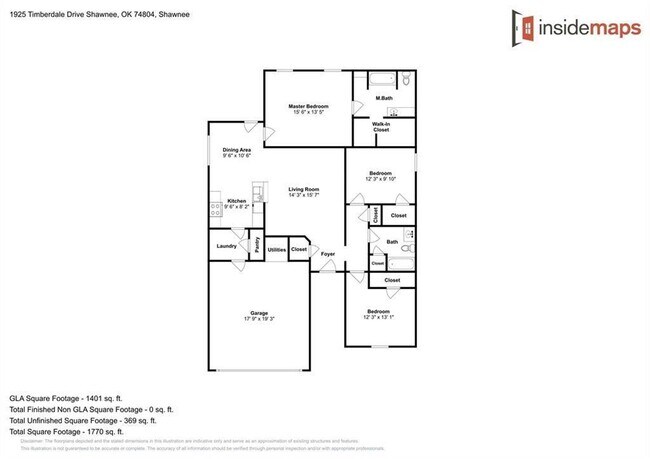 1925 Timber Dale Dr in Shawnee, OK - Building Photo - Building Photo