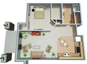 Reflection Ridge in Wichita, KS - Building Photo - Floor Plan