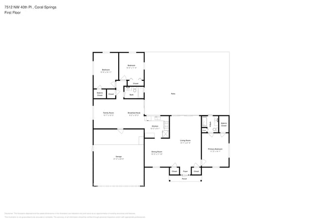 7512 NW 40th Pl in Coral Springs, FL - Building Photo - Building Photo