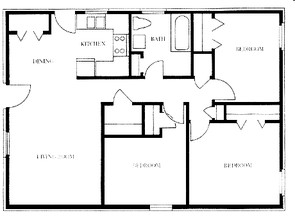 Frio Apartments in Pearsall, TX - Foto de edificio - Floor Plan