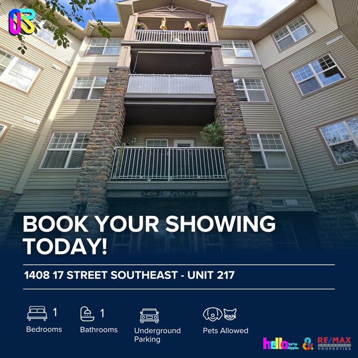 1408-1417 17 St SE in Calgary, AB - Building Photo