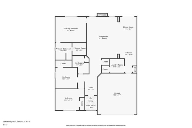 3317 Bentgate Ct in Denton, TX - Foto de edificio - Building Photo