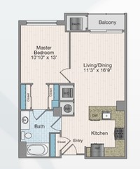 The Orion Condominiums in Silver Spring, MD - Foto de edificio - Floor Plan