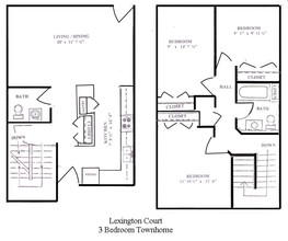 Lexington Court in Janesville, WI - Building Photo - Floor Plan