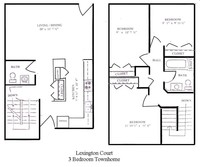 Lexington Court in Janesville, WI - Foto de edificio - Floor Plan