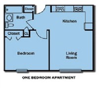 Port Watson Commons Apartments in Cortland, NY - Foto de edificio - Floor Plan