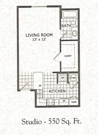 Martin Riley Apartments in Springfield, MO - Foto de edificio - Floor Plan