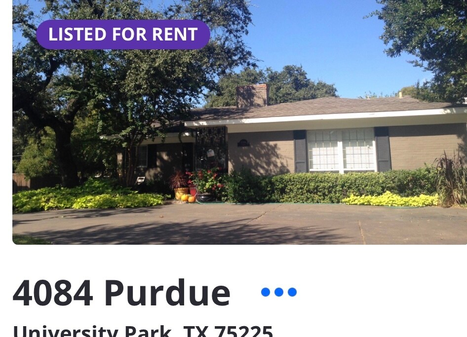 4084 Purdue Ave in Dallas, TX - Building Photo