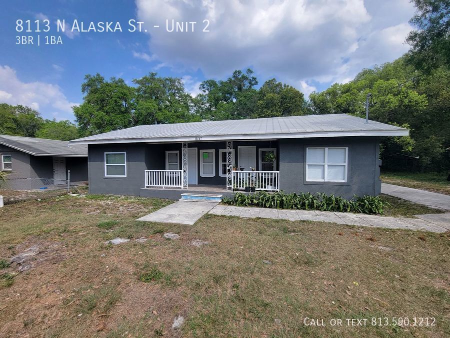 8113 N Alaska St, Unit Unit 2 in Tampa, FL - Building Photo