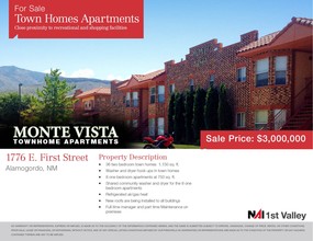 Monte Vista Townhome Apartments in Alamogordo, NM - Building Photo - Building Photo