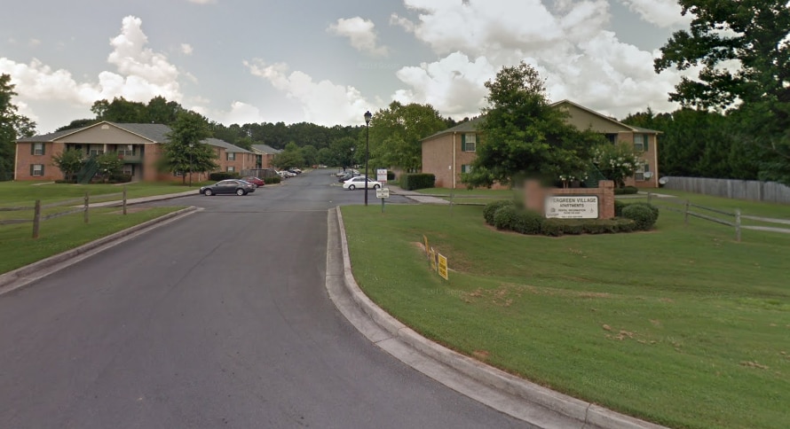 Evergreen Village Apartments in Cedartown, GA - Foto de edificio