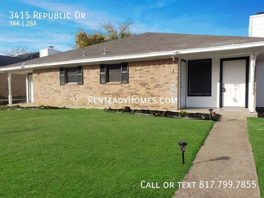 3415 Republic Dr in Forest Hill, TX - Building Photo