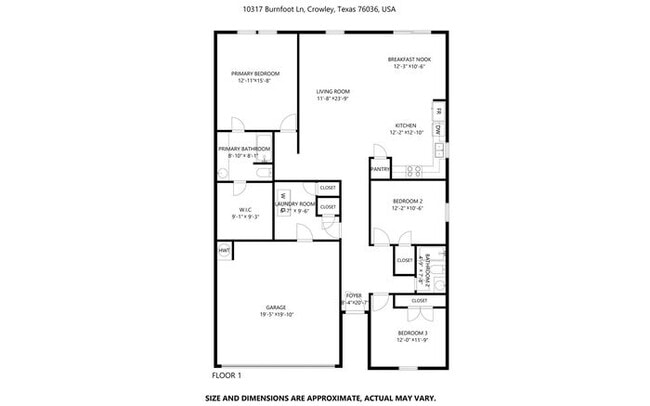 10317 Burnfoot Ln in Crowley, TX - Building Photo - Building Photo