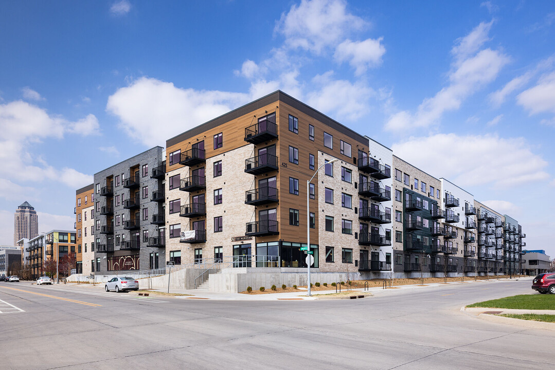 The Meridian in Des Moines, IA - Building Photo