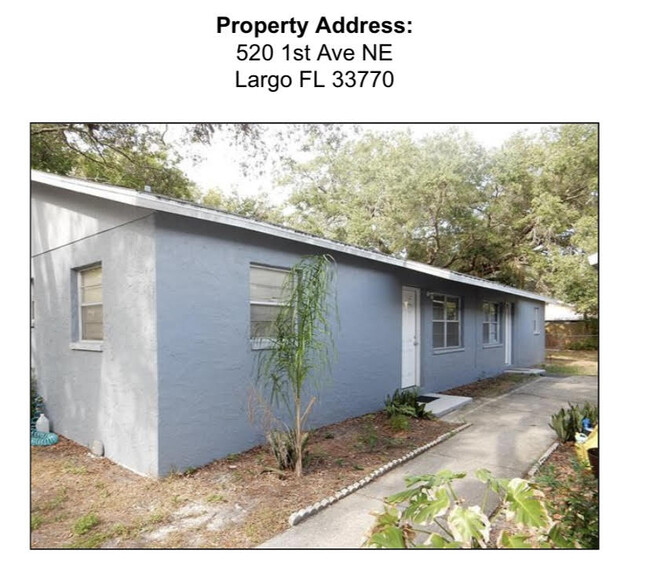 520 1st Ave NE, Unit Apt A in Largo, FL - Building Photo - Building Photo