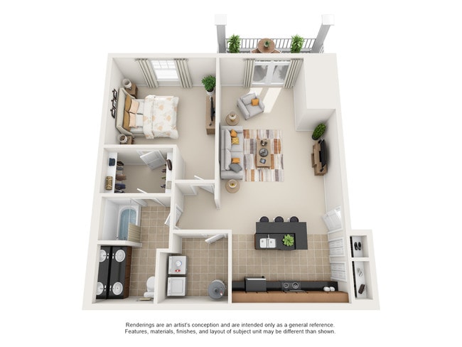Southern Pine in Virginia Beach, VA - Foto de edificio - Floor Plan