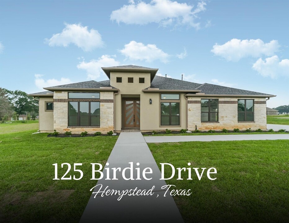 125 Birdie Dr in Hempstead, TX - Building Photo