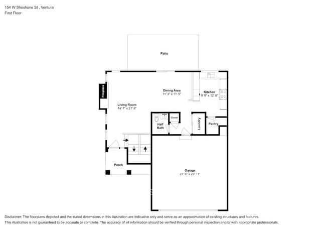 154 W Shoshone St in Ventura, CA - Building Photo - Building Photo