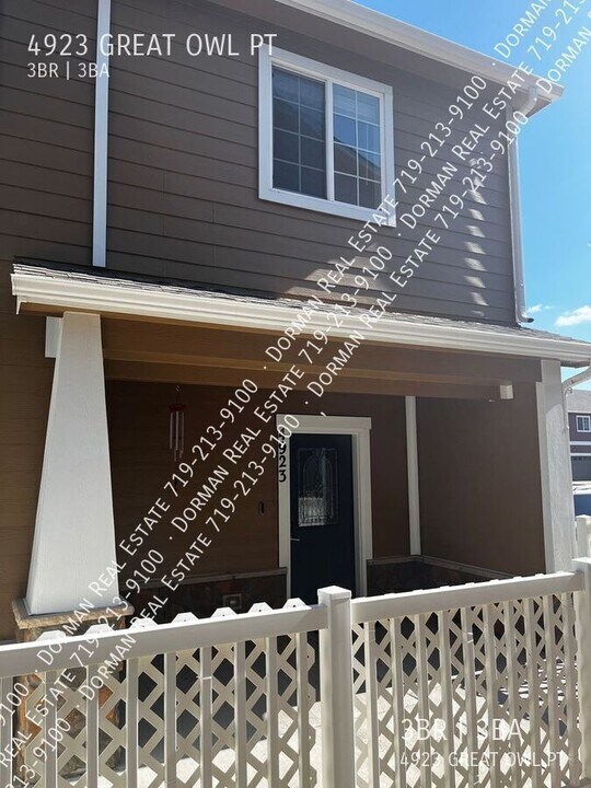 4923 Great Owl Point in Colorado Springs, CO - Building Photo