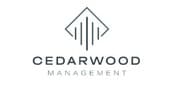 Property Management Company Logo Cedarwood Management LLC