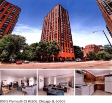 899 S Plymouth Ct, Unit #  01806 in Chicago, IL - Building Photo