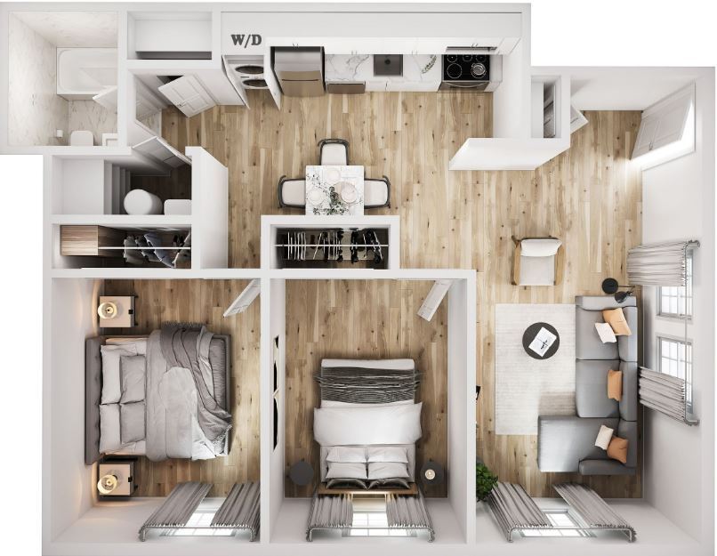 Americanside Apartments in Howell, NJ