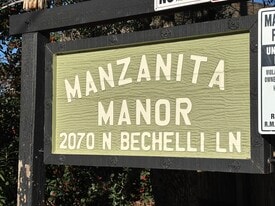 Manzanita Manor Apartments in Redding, CA - Building Photo