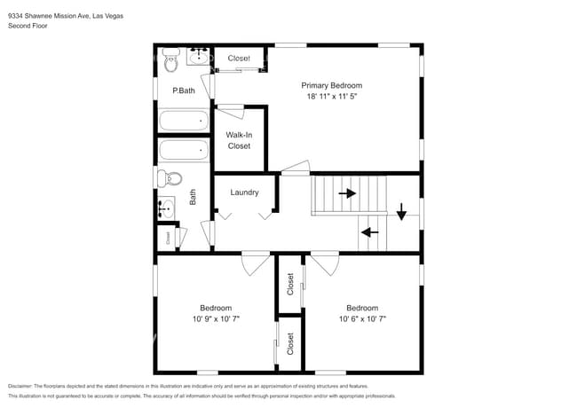 9334 Shawnee Mission Ave in Las Vegas, NV - Foto de edificio - Building Photo