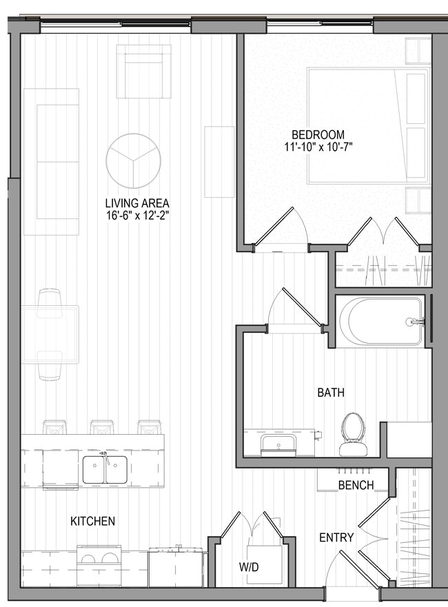 Woodline Apartments in Winooski, VT - Building Photo - Floor Plan