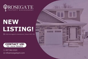 816 Stonegate Dr in Woodstock, ON - Building Photo