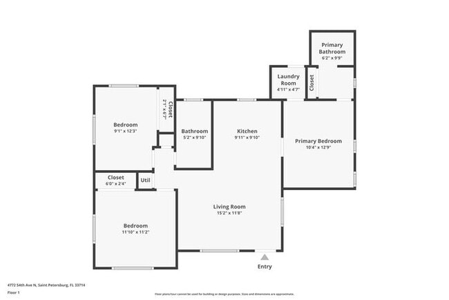 4772 54th Ave N in St. Petersburg, FL - Building Photo - Building Photo