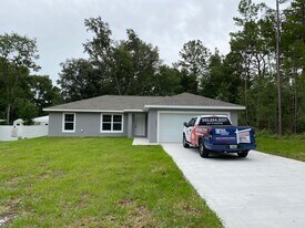 1853 W Water Lily Dr in Citrus Springs, FL - Building Photo