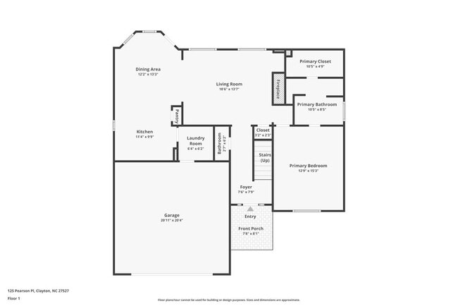 125 Pearson Place in Clayton, NC - Building Photo - Building Photo