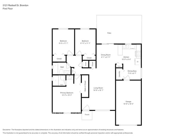 2121 Redleaf Dr in Brandon, FL - Foto de edificio - Building Photo