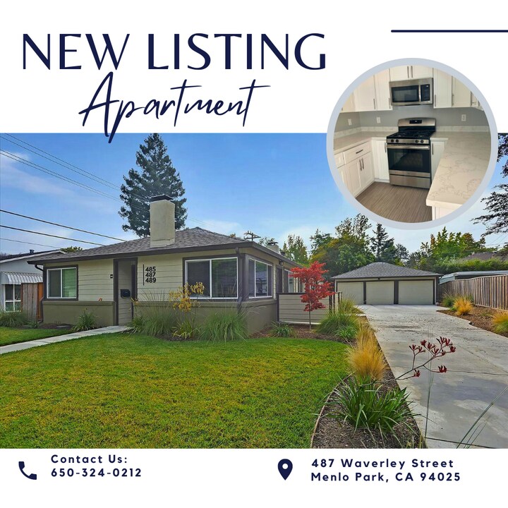 487 Waverley St in Menlo Park, CA - Building Photo