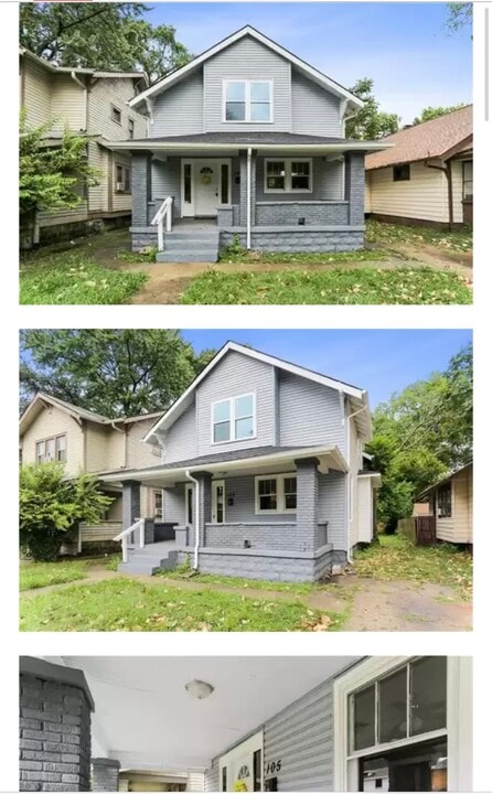 105 N Sherman Dr in Indianapolis, IN - Building Photo