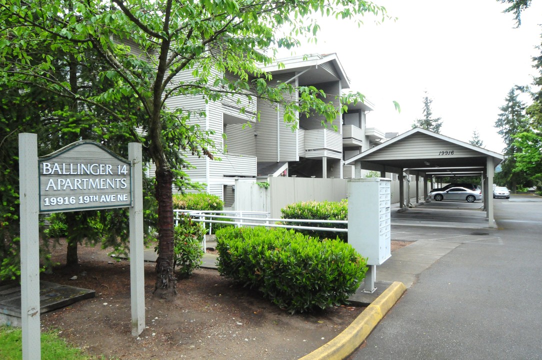 Ballinger 14 Apartments in Shoreline, WA - Building Photo